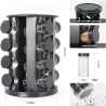 Organize Seus Temperos com Estilo – Porta-Tempero Giratório 360°