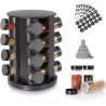 Organize Seus Temperos com Estilo – Porta-Tempero Giratório 360°
