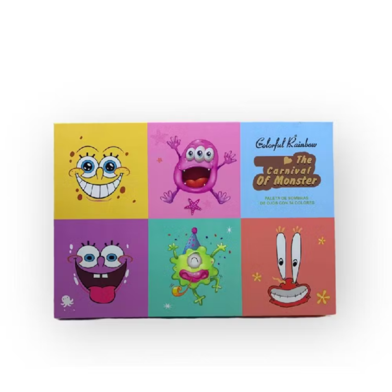 Paleta de Sombras Bob Esponja – 52 Cores Paleta de Sombras Bob Esponja – 52 Cores